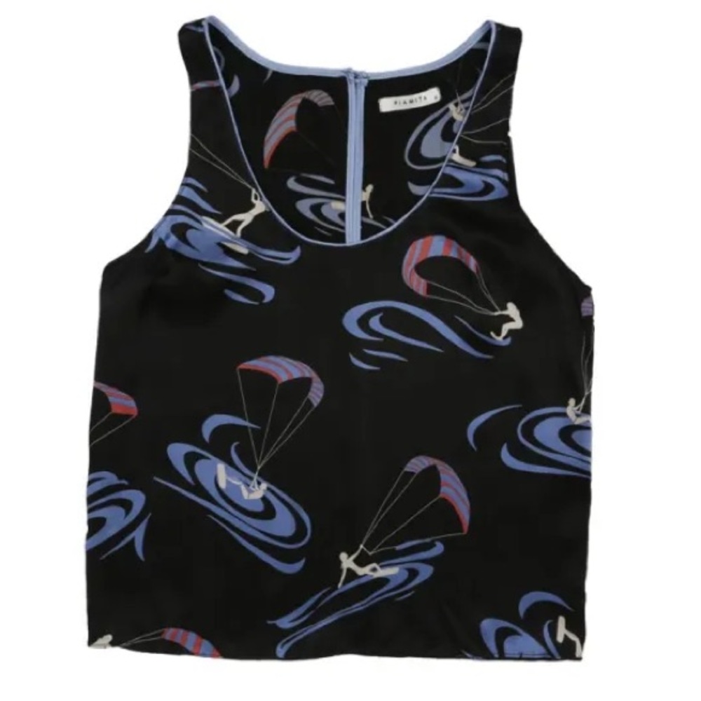 Piamita Kite Surfing Print Tank Top